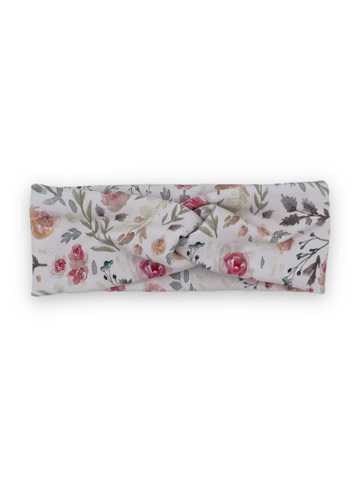 Bandeau croisé en bambou - Petit Rosier