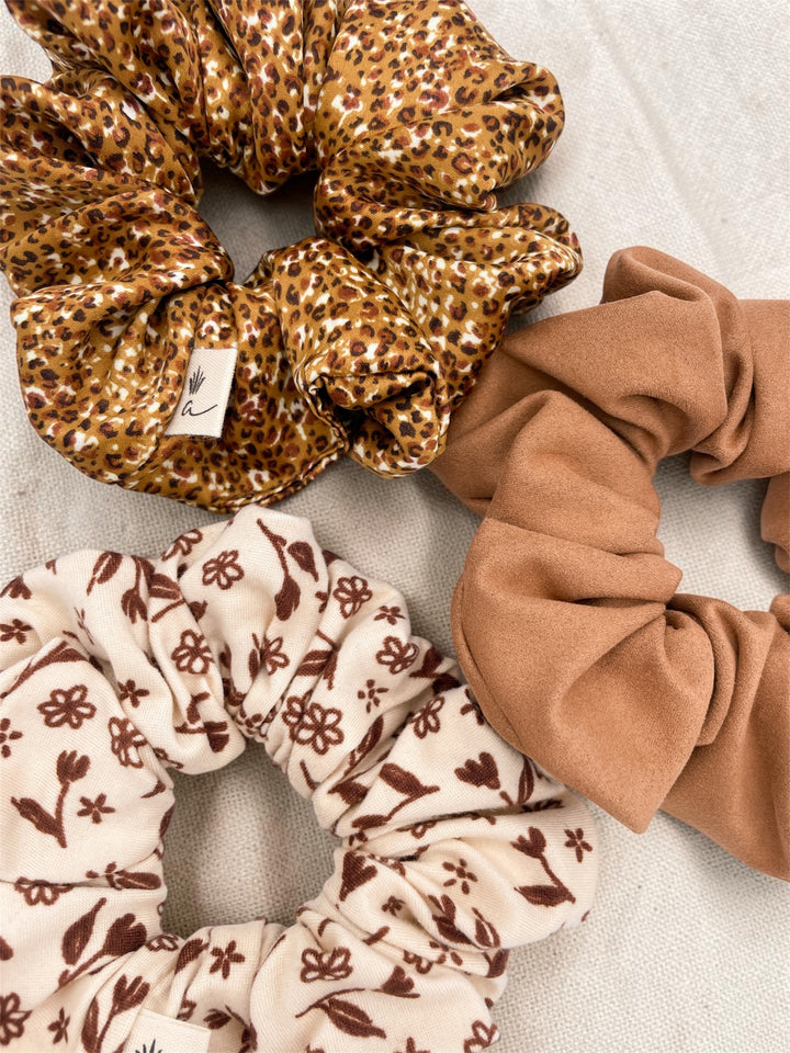 Scrunchie - Tan
