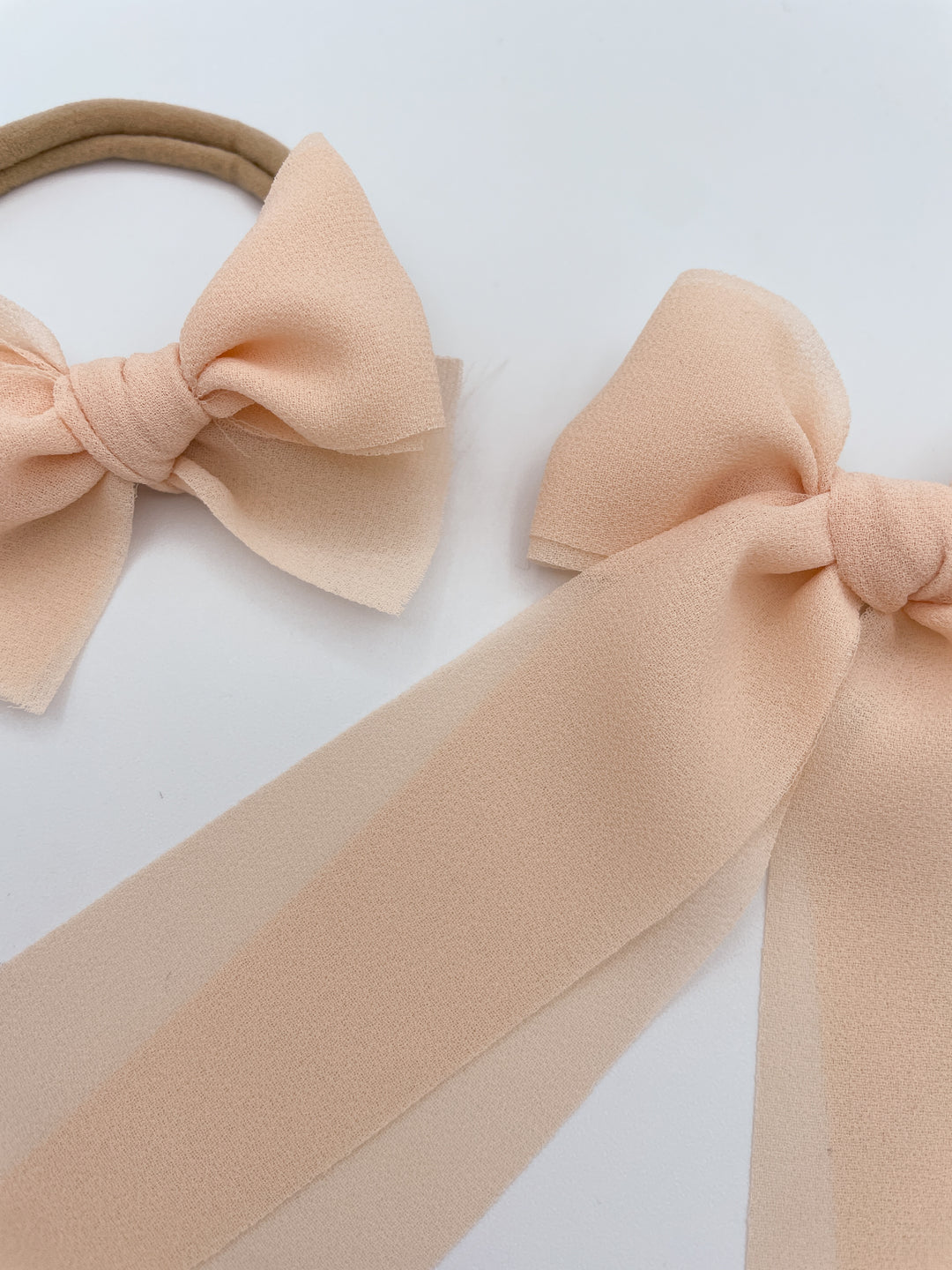 Boucle Chiffon Blush