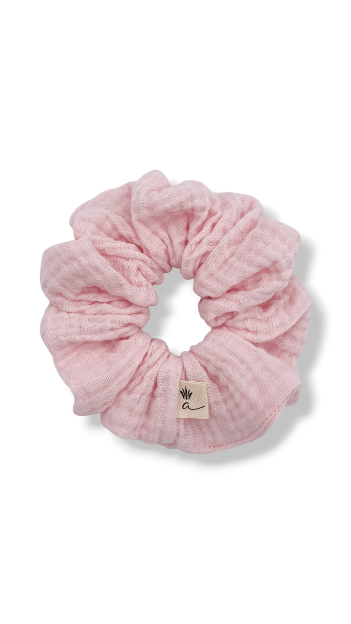 Chouchou Mousseline - Rose bébé