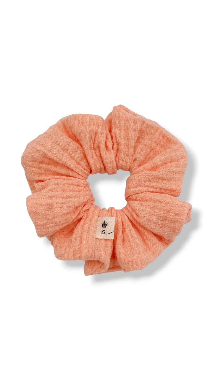 Muslin scrunchies - Melon