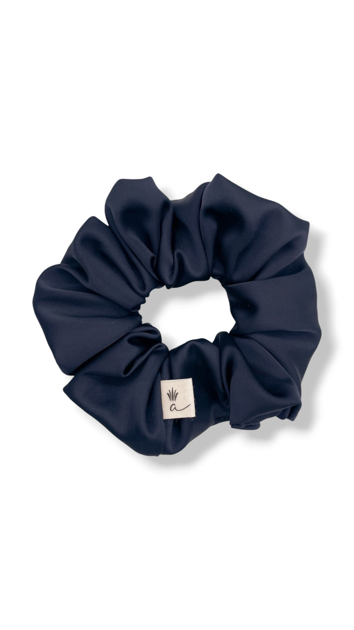 Satin scrunchie 2.0 - Navy