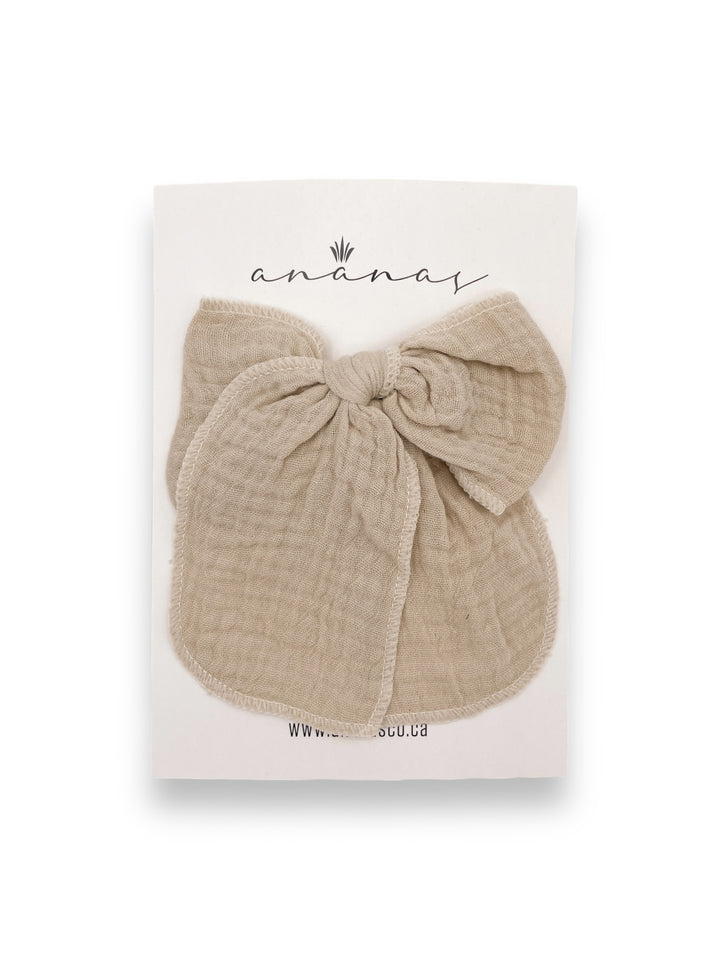 Boucle Fable L -  Mousseline Beige