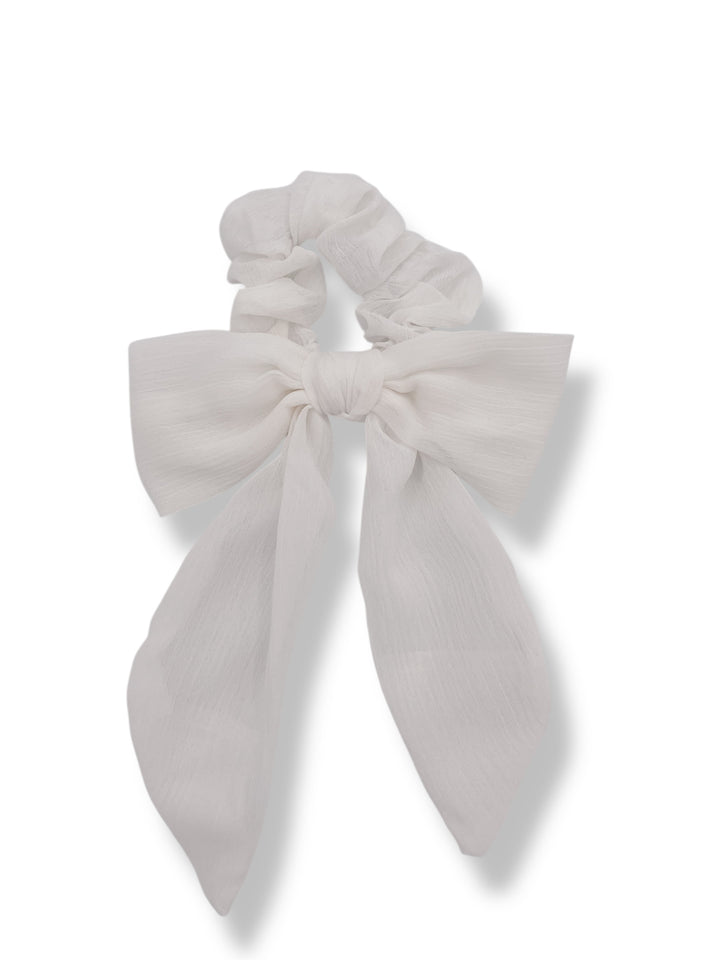 Chouchou pour enfant - Boucle Blanc
