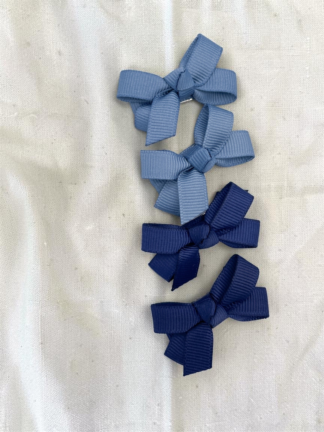 Mini bows - Blue/Navy