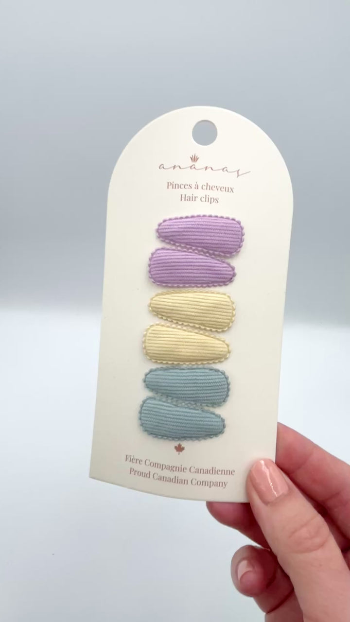 Mini Snap Clips - Summer
