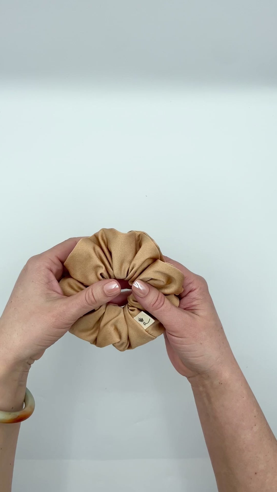 Swim scrunchie - Gold
