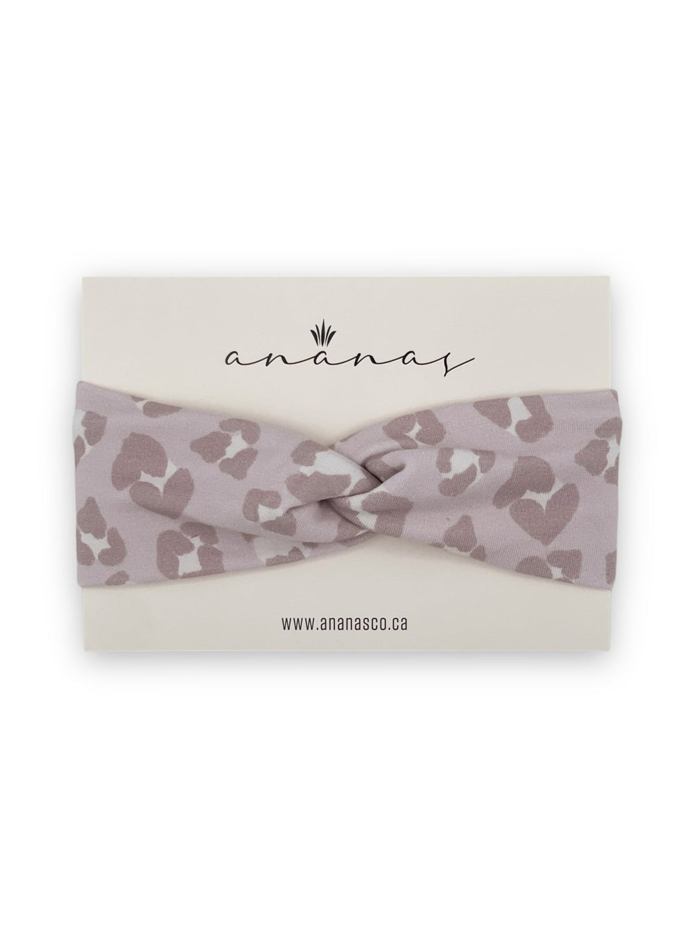 Bandeau croisé en bambou - Leo - Ananas Co