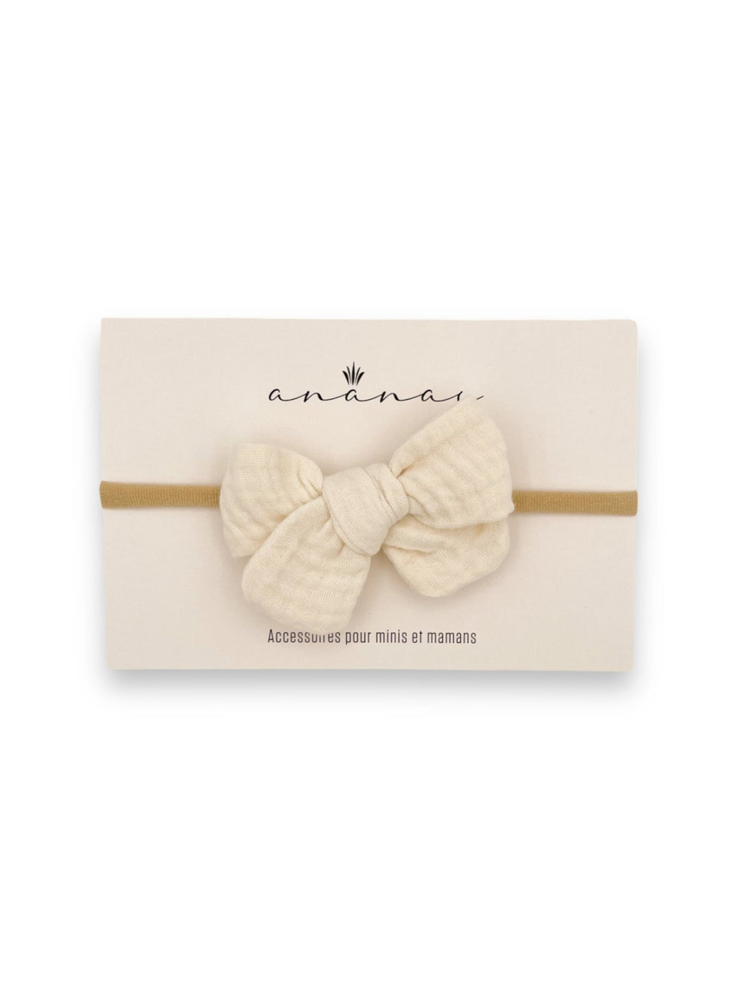 Boucle Mousseline de Coton - Ananas Co